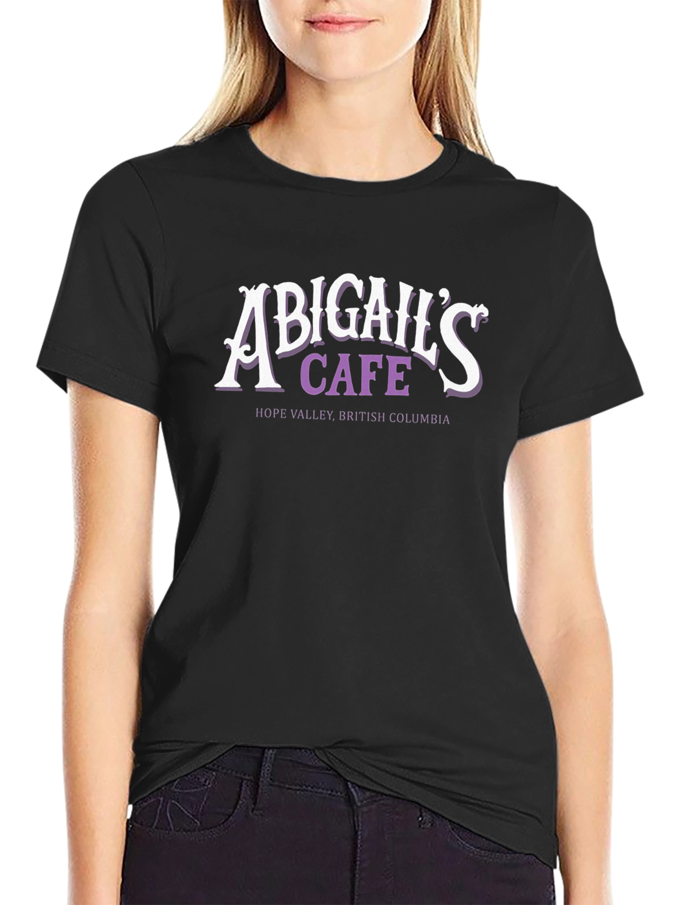 Camiseta Abigails Cafe - Hope Valley BC