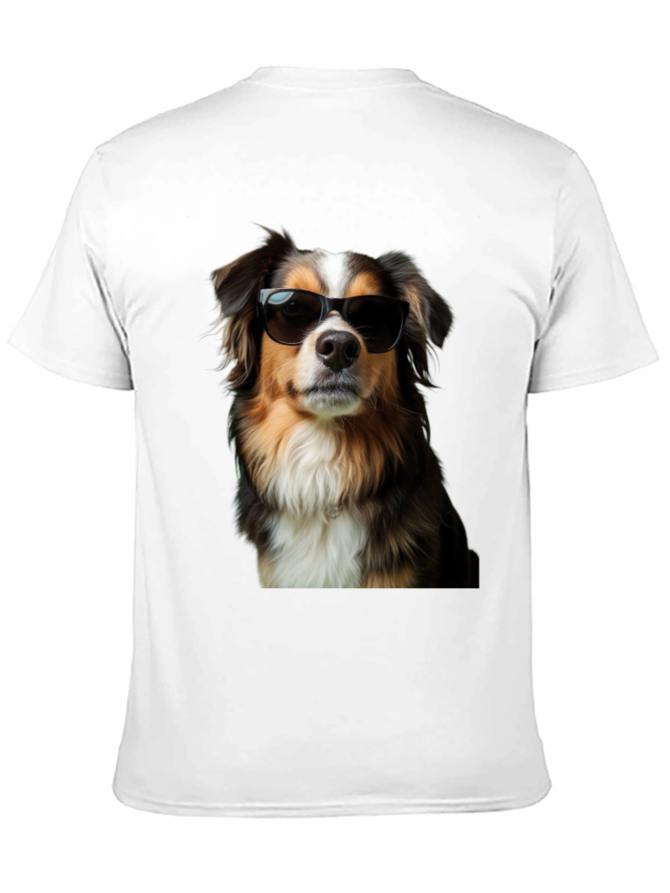Camiseta Negra con Perro Cool
