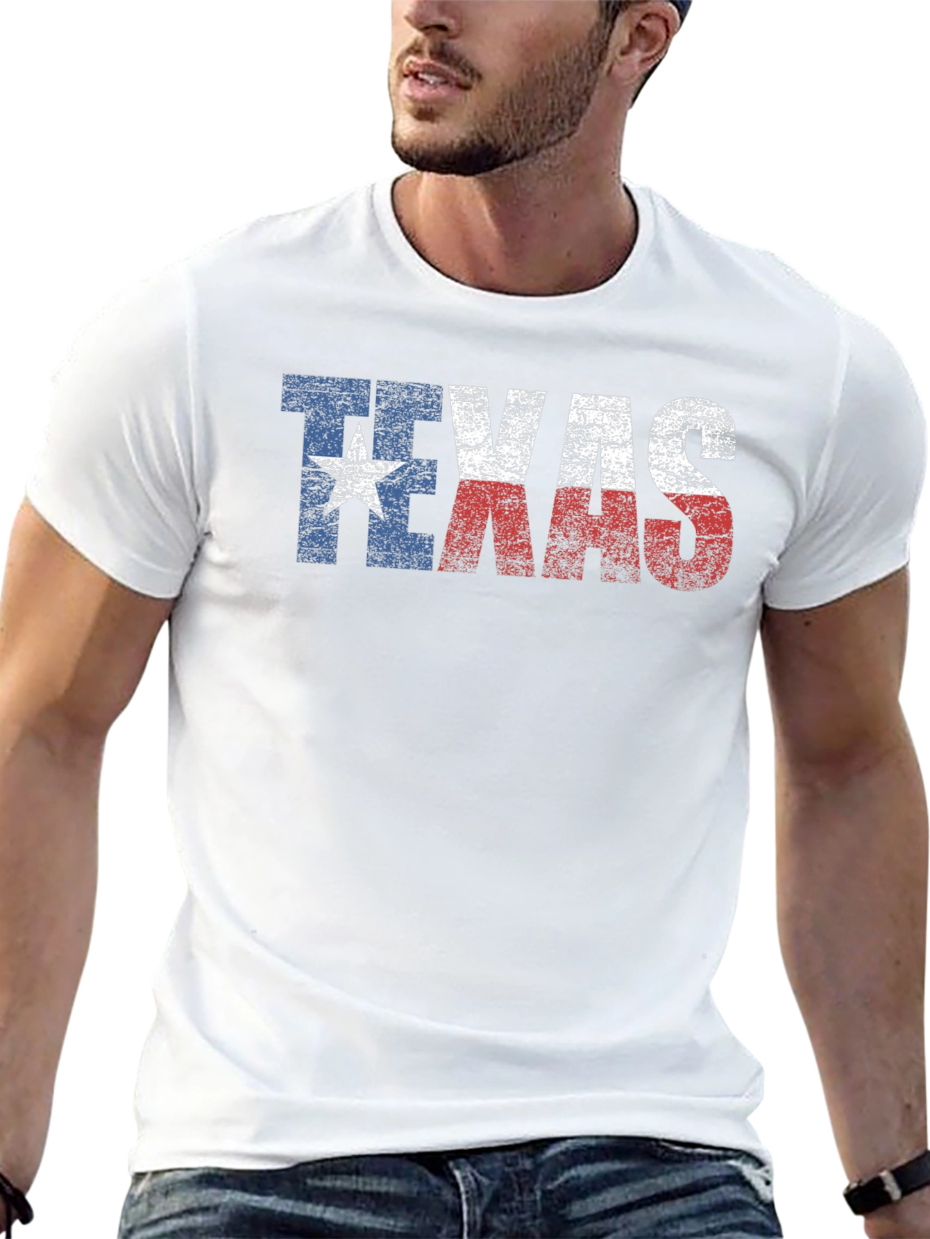 Camiseta Texas Bandera USA