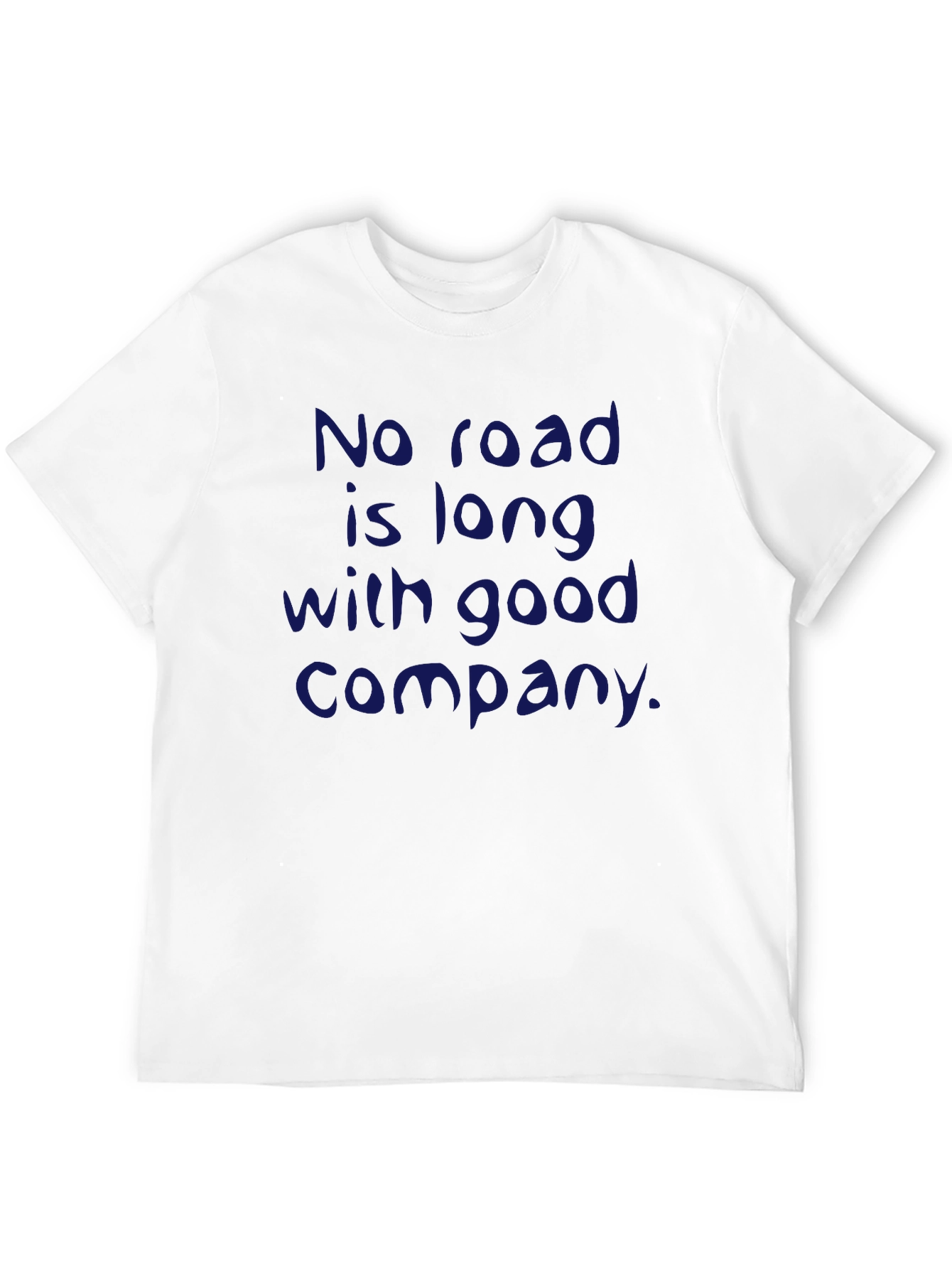 Camiseta Negra con Frase Inspiradora