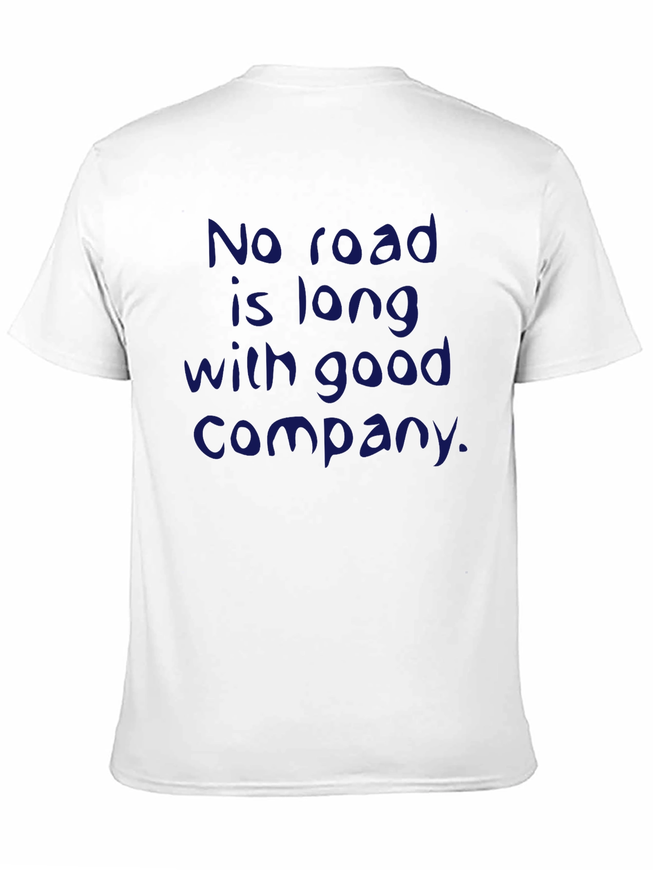 Camiseta Negra con Frase Inspiradora