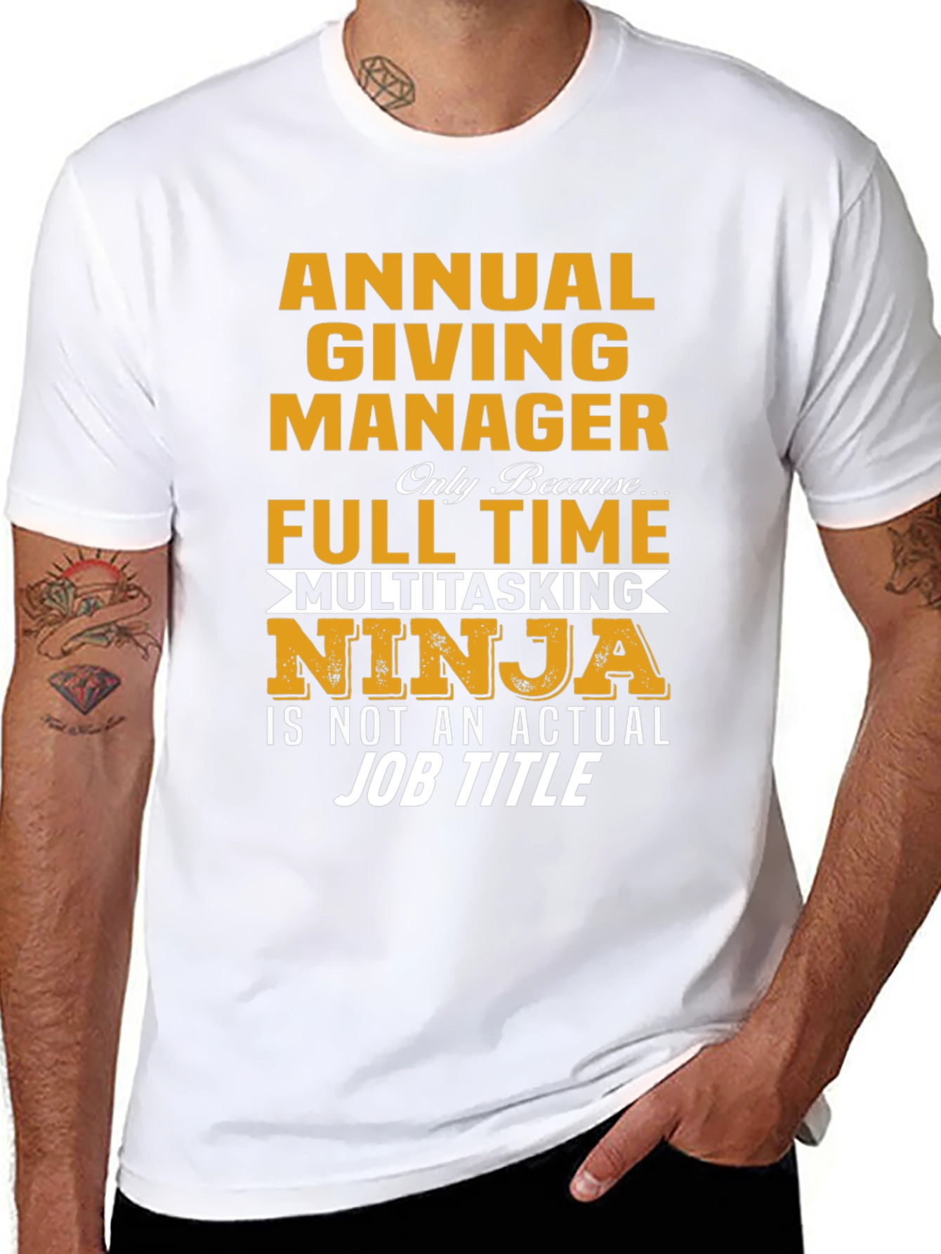 Camiseta Annual Giving Manager Ninja