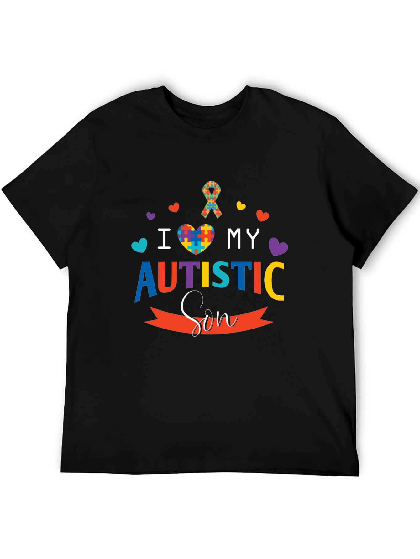 Camiseta Amo a mi Hijo Autista