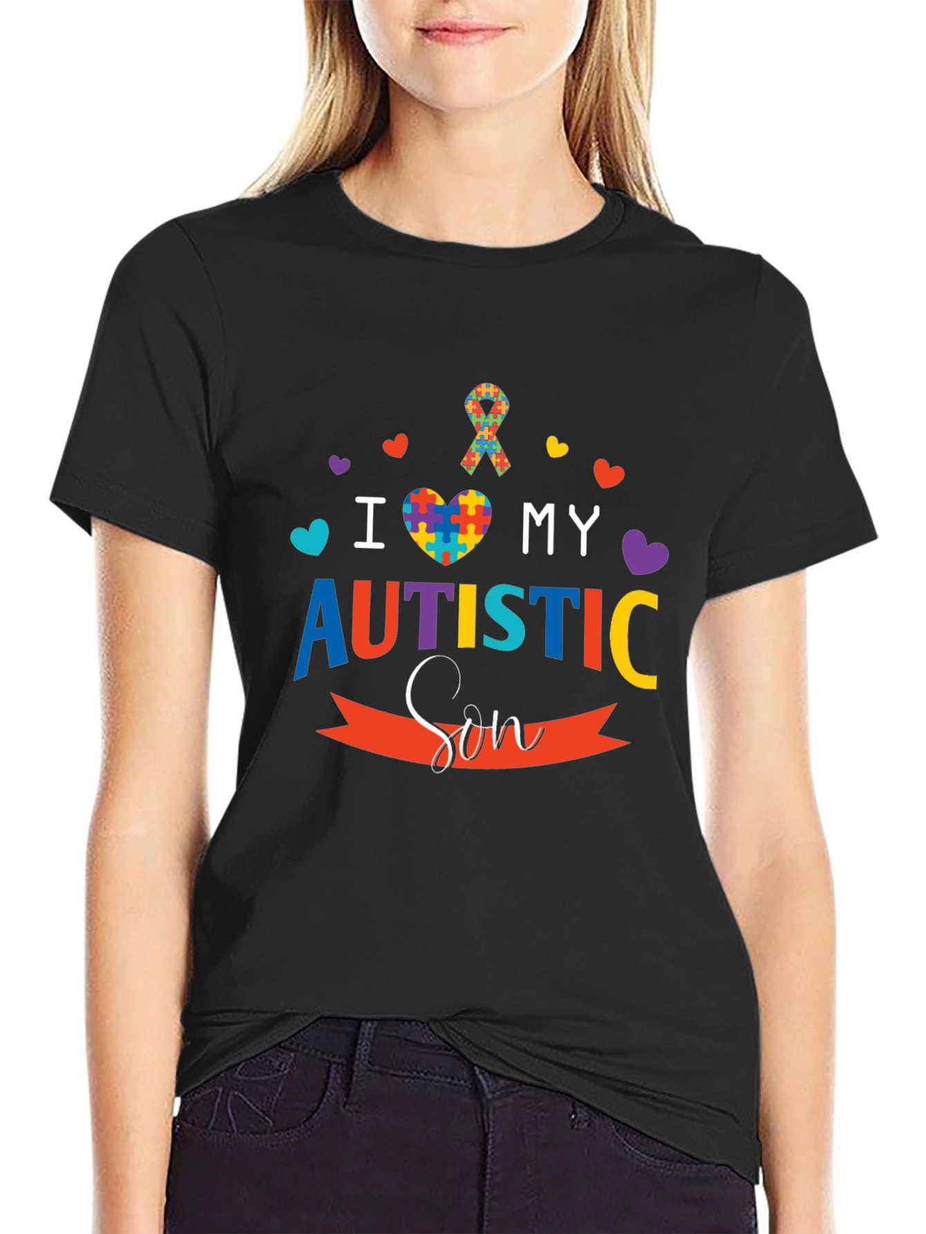 Camiseta Amo a mi Hijo Autista