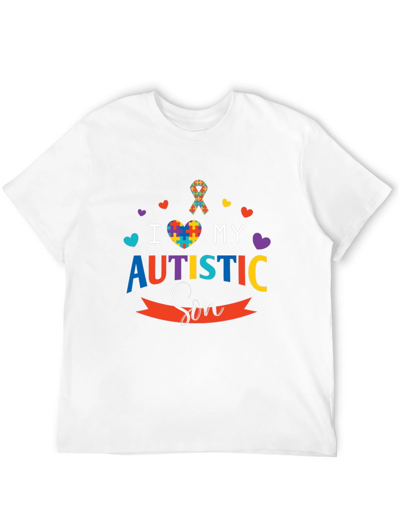 Camiseta Amo a mi Hijo Autista