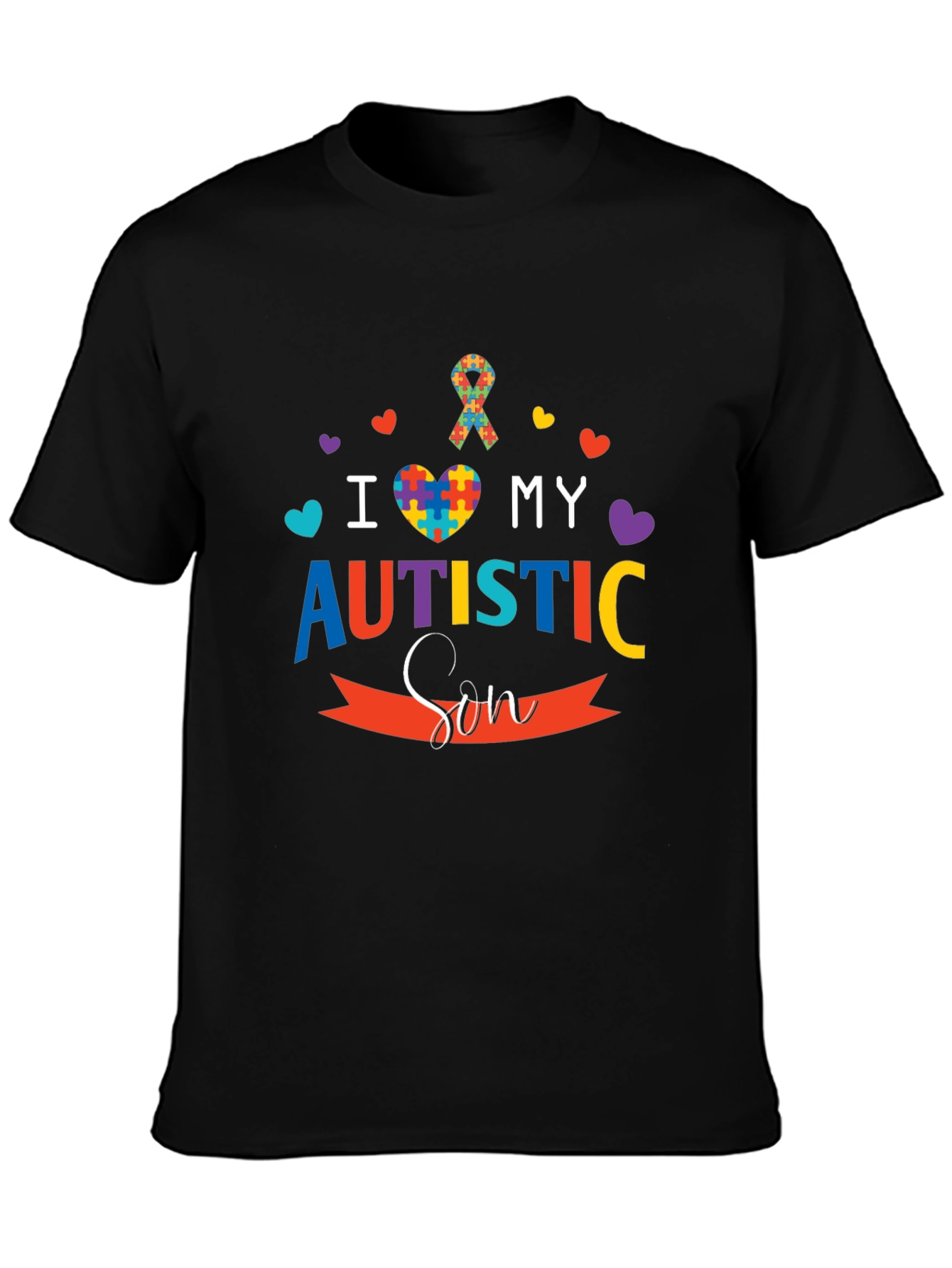 Camiseta Amo a mi Hijo Autista