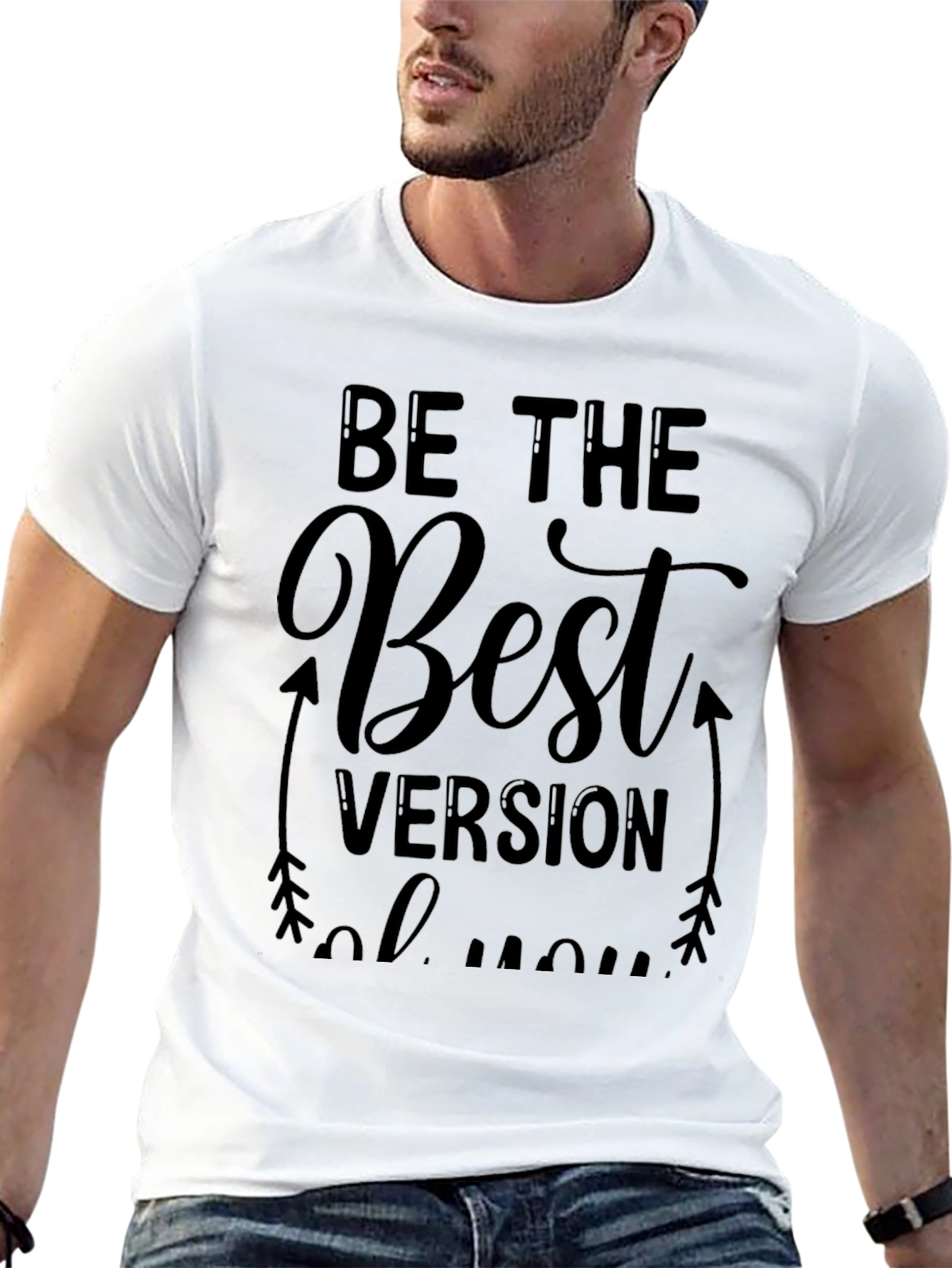 Camiseta Negra Sé la Mejor Versión de Ti
