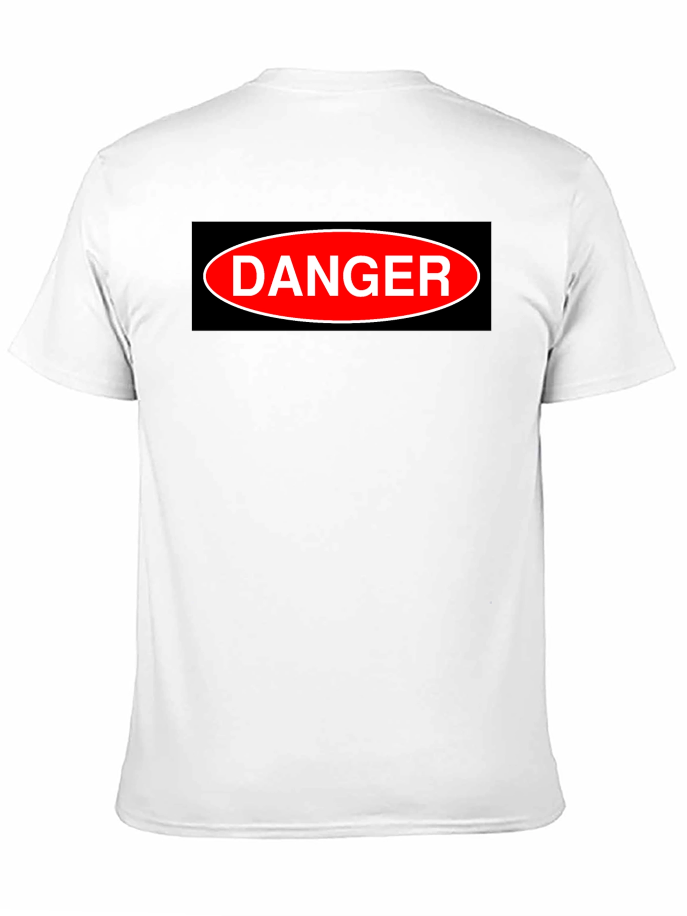 Camiseta Negra DANGER - Estilo Casual y Atrevido