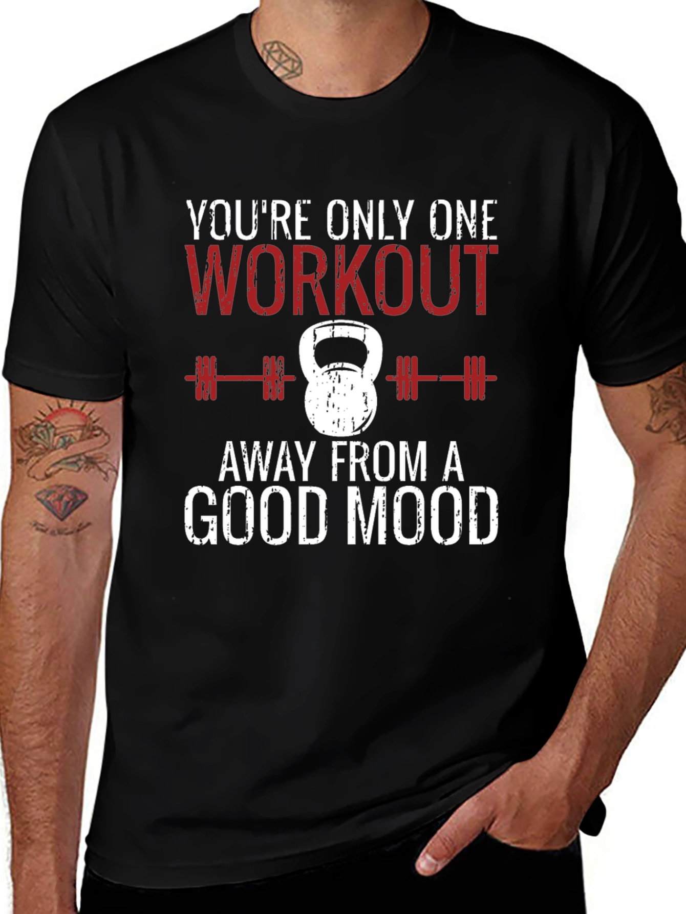 Camiseta de Entrenamiento: Buen Humor Garantizado