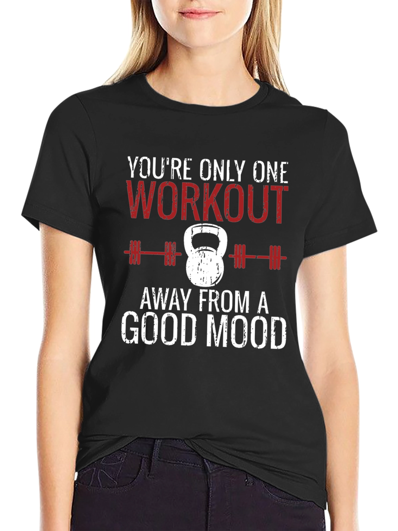 Camiseta de Entrenamiento: Buen Humor Garantizado