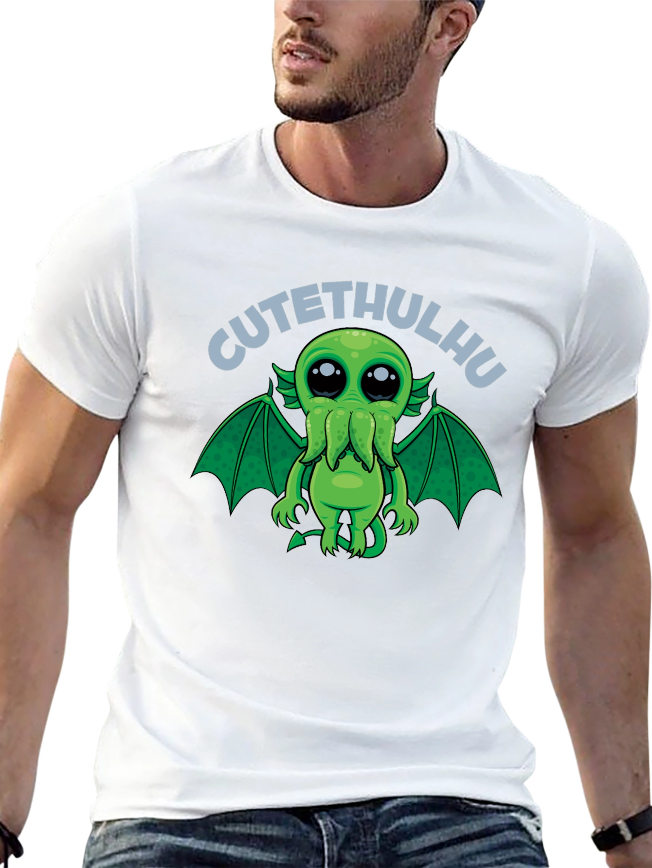Camiseta Negra Cutethulhu