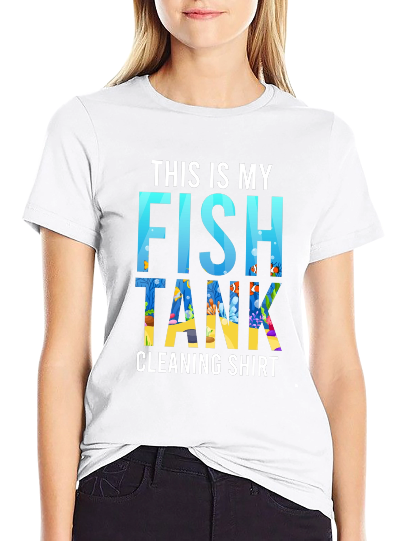 Camiseta Este Es Mi Camiseta De Limpieza De Pecera