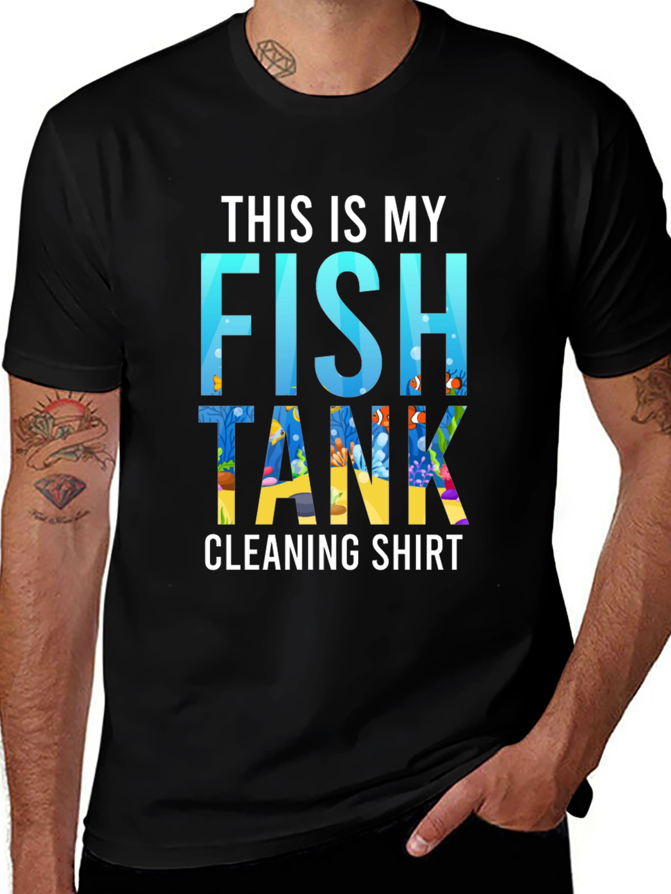 Camiseta Este Es Mi Camiseta De Limpieza De Pecera