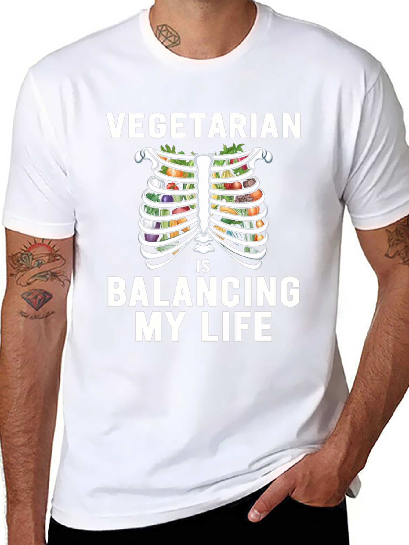 Camiseta Vegetariana: Equilibra Tu Vida con Estilo