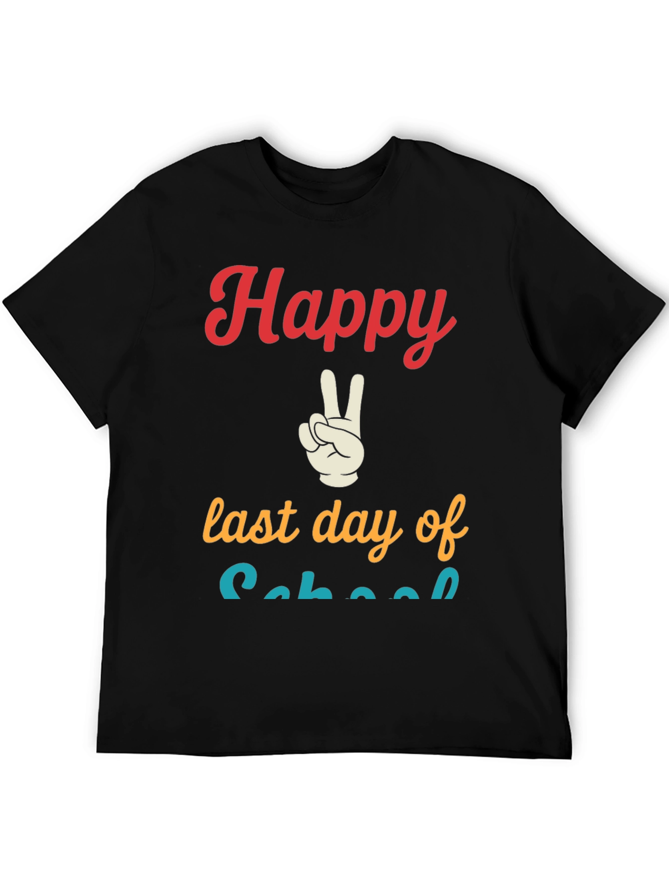 Camiseta Feliz Último Día de Escuela