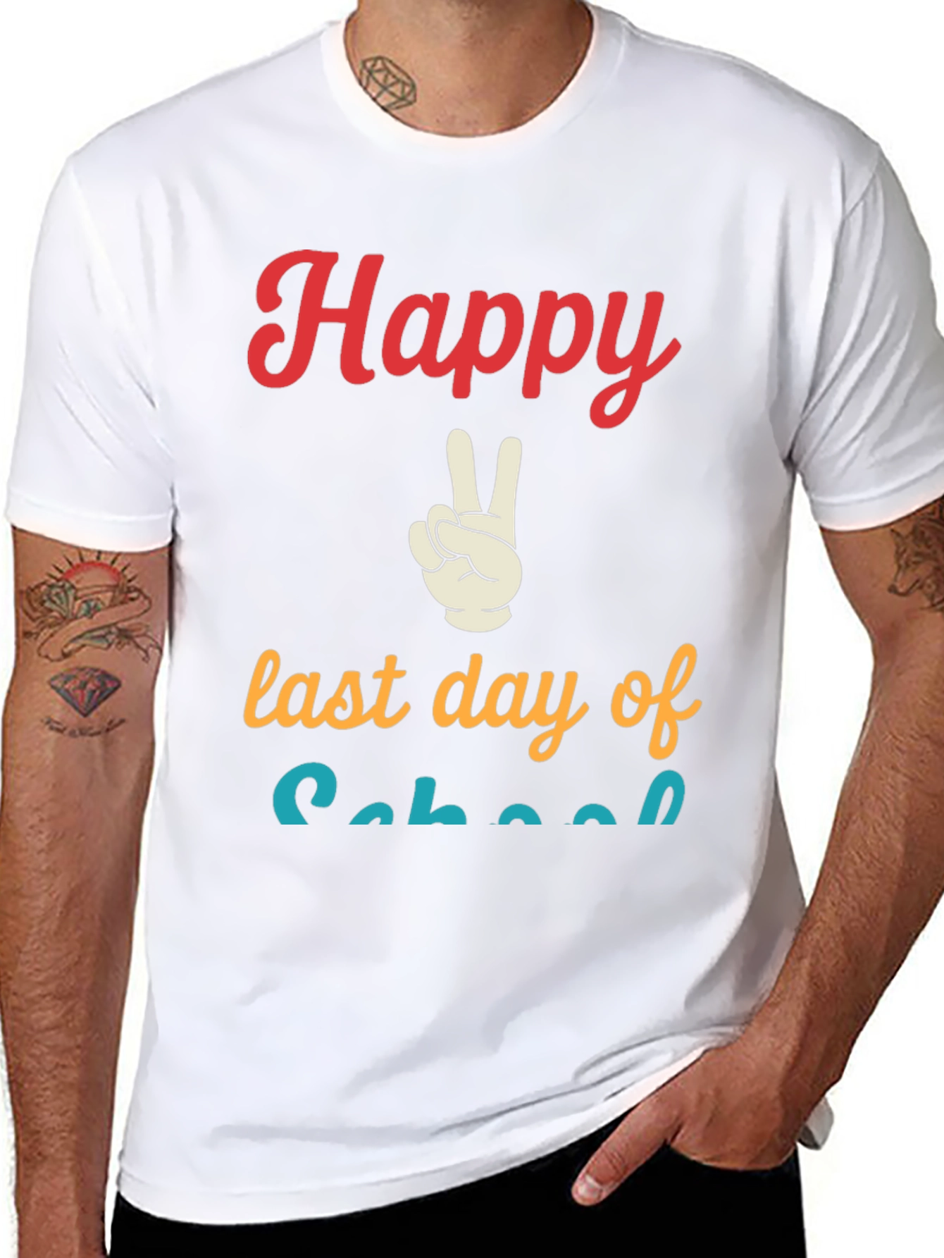 Camiseta Feliz Último Día de Escuela