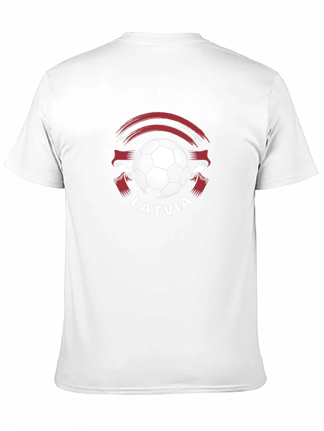 Camiseta Fútbol Letonia - Diseño Original