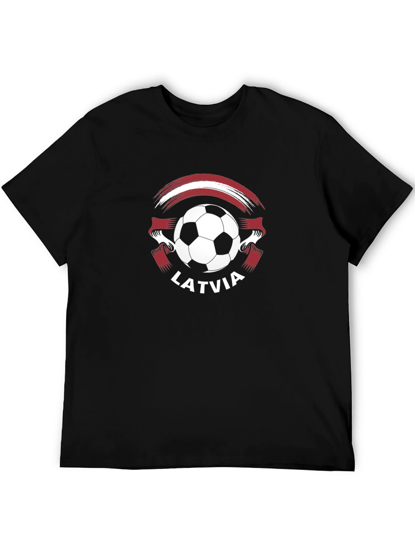 Camiseta Fútbol Letonia - Diseño Original