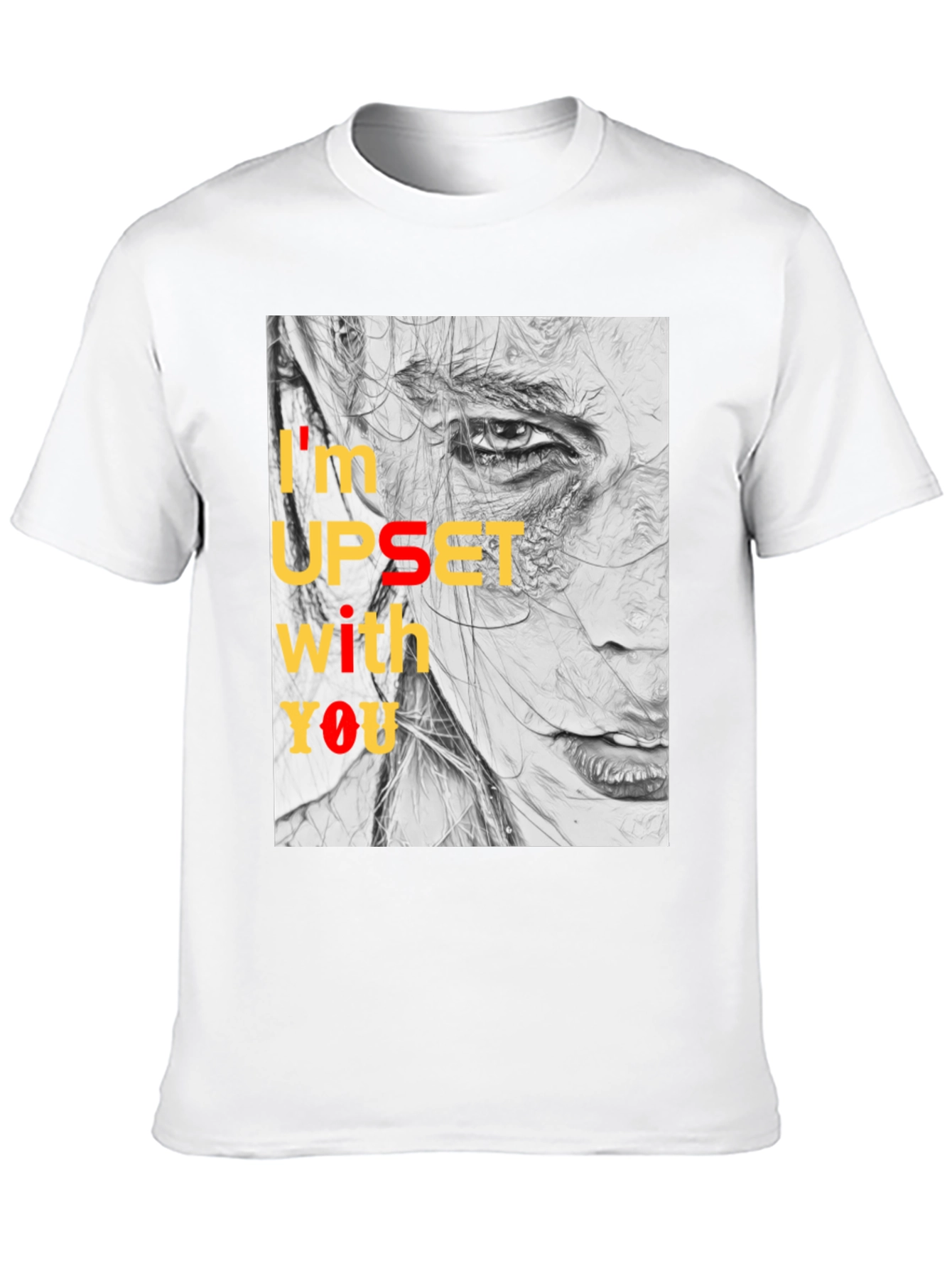 Camiseta Negra Estampada: Expresión Artística y Actitud