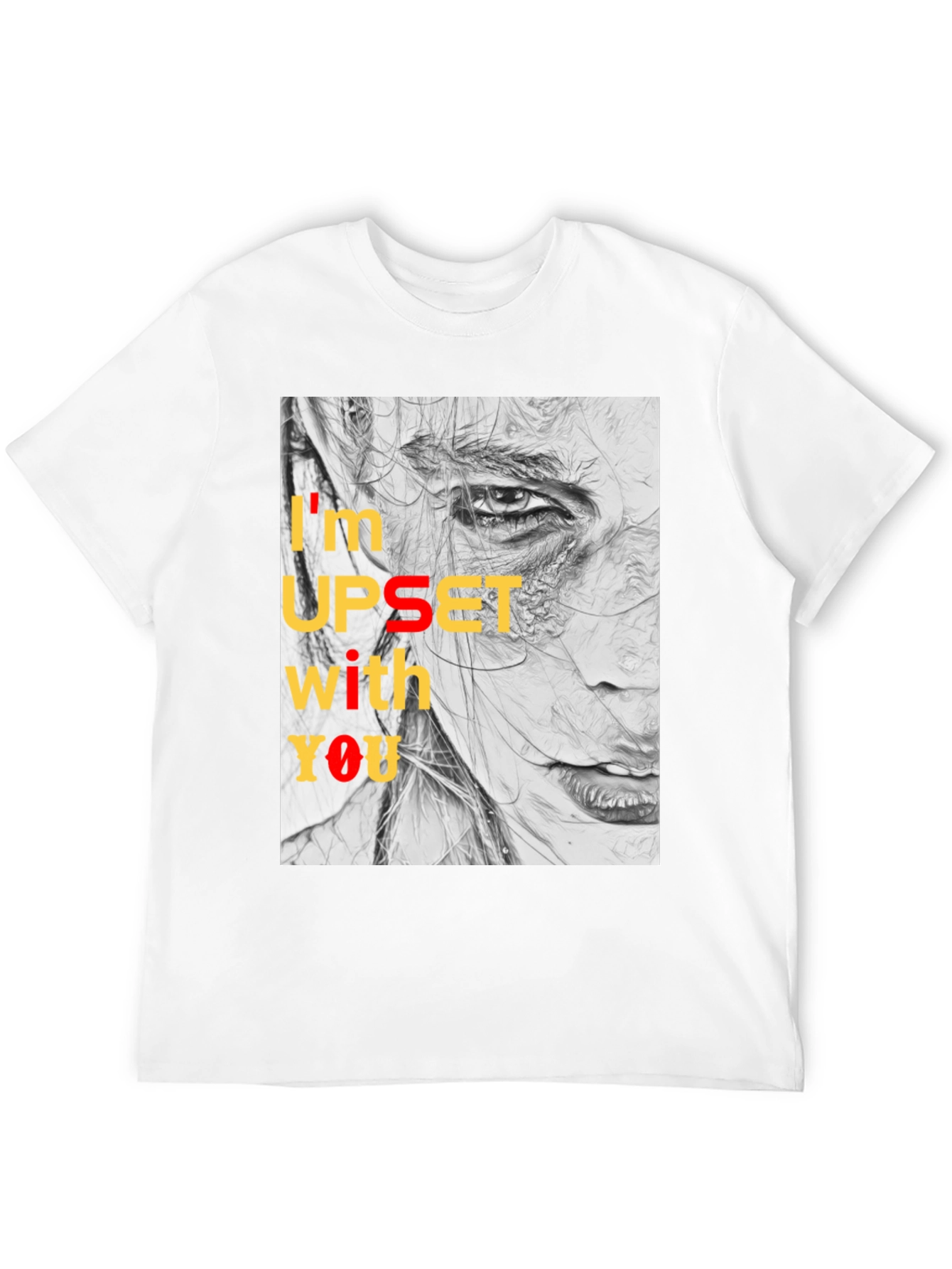 Camiseta Negra Estampada: Expresión Artística y Actitud