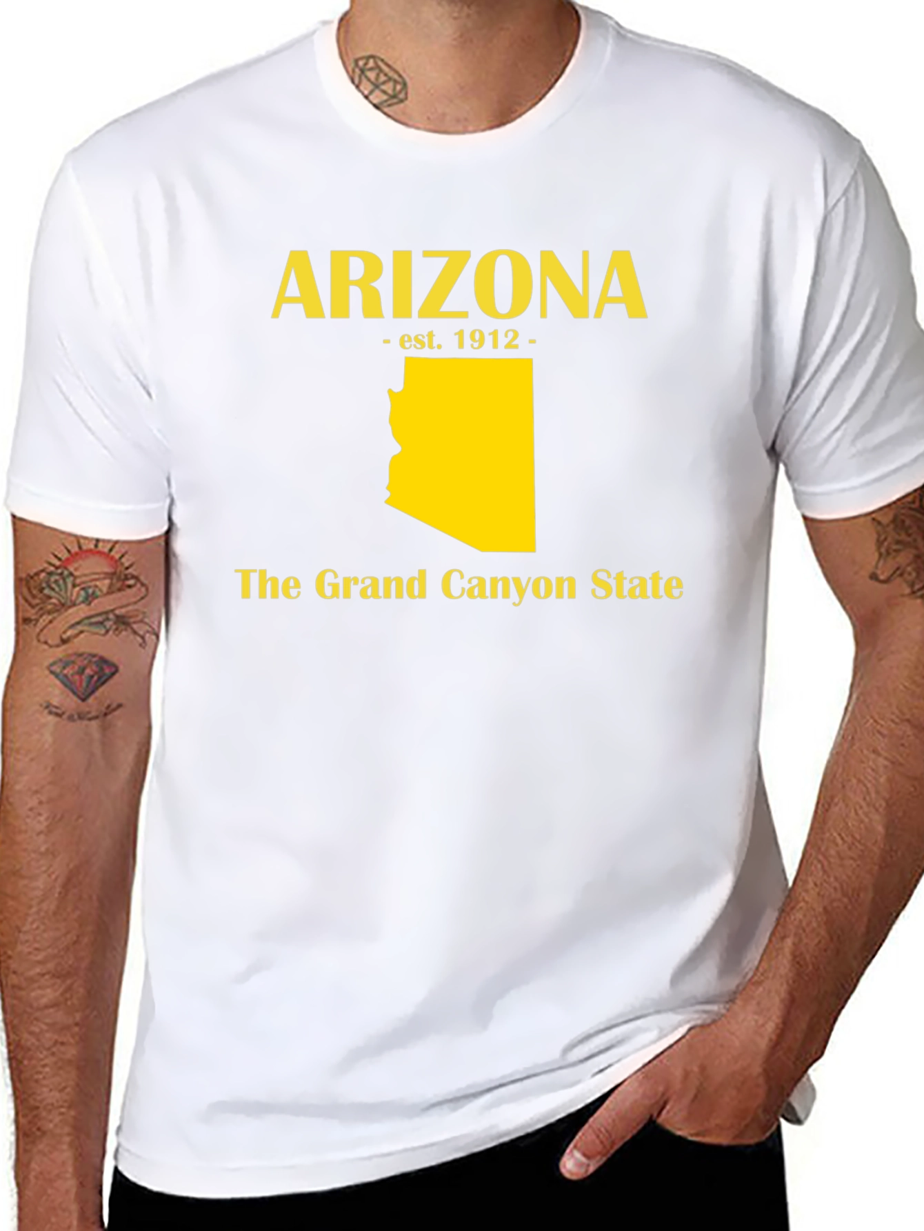 Camiseta Arizona: Estado del Gran Cañón - Diseño Único