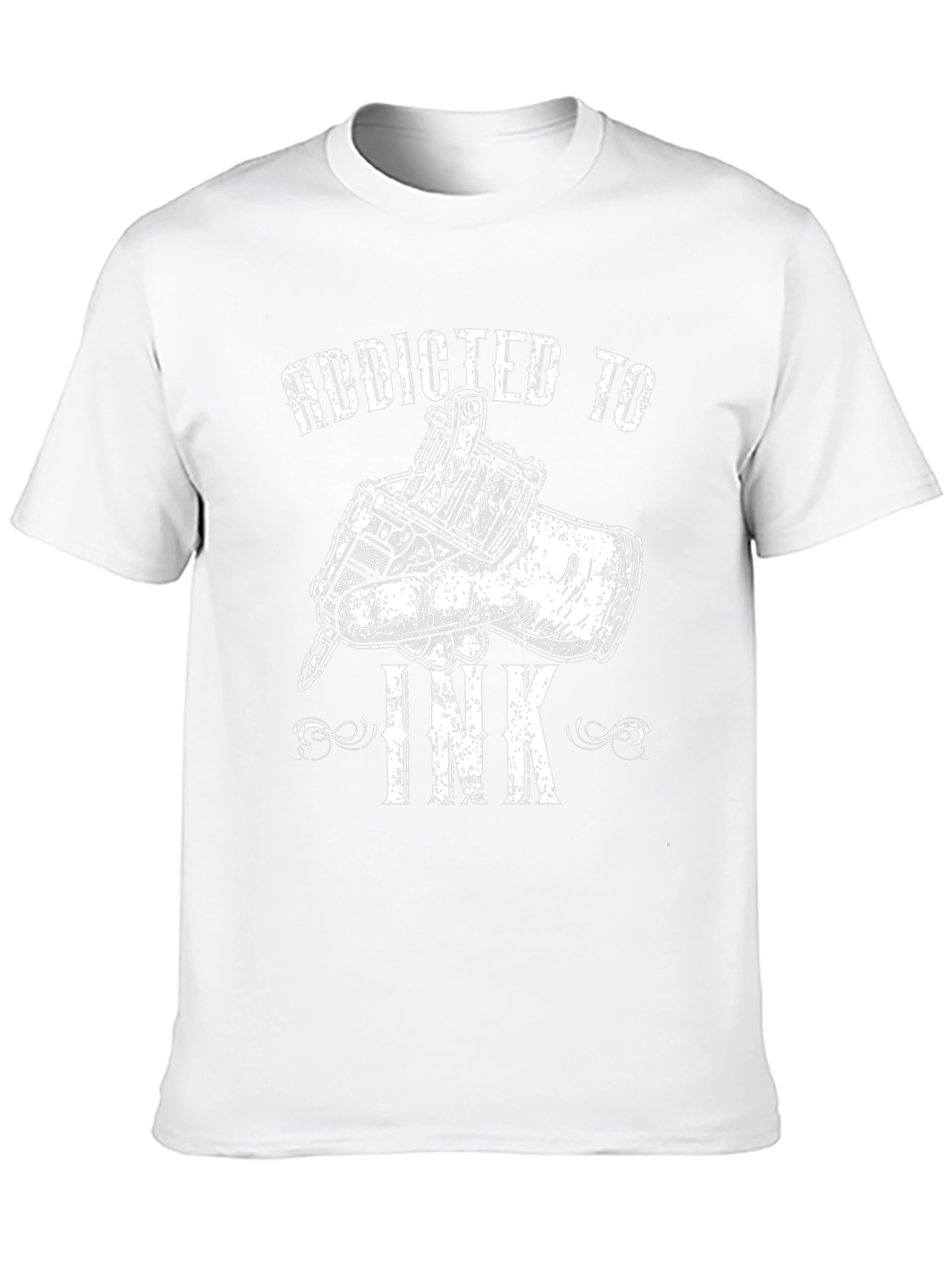 Camiseta Negra Addicted to Ink