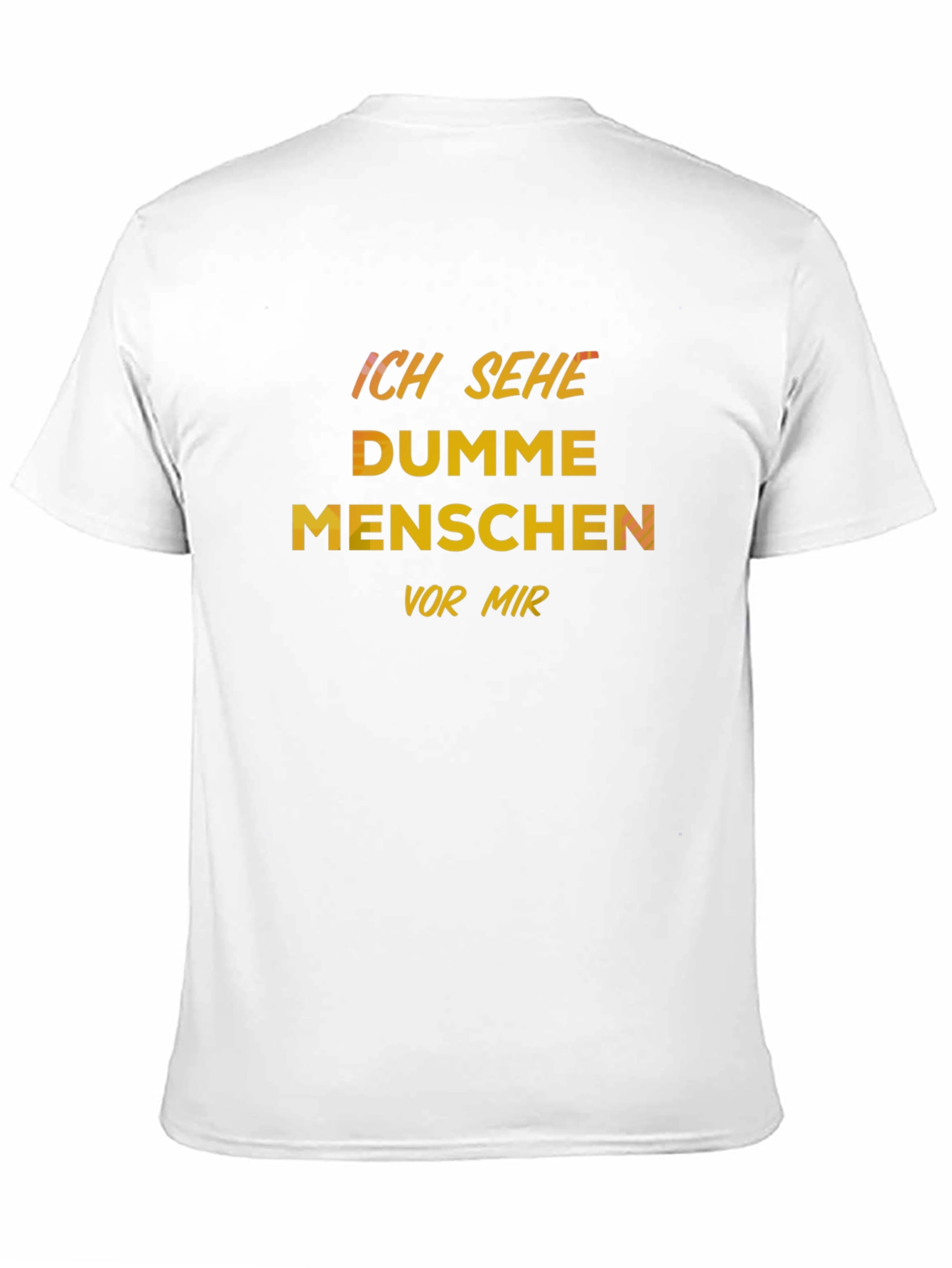 Camiseta Negra con Texto Veo Gente Tonta