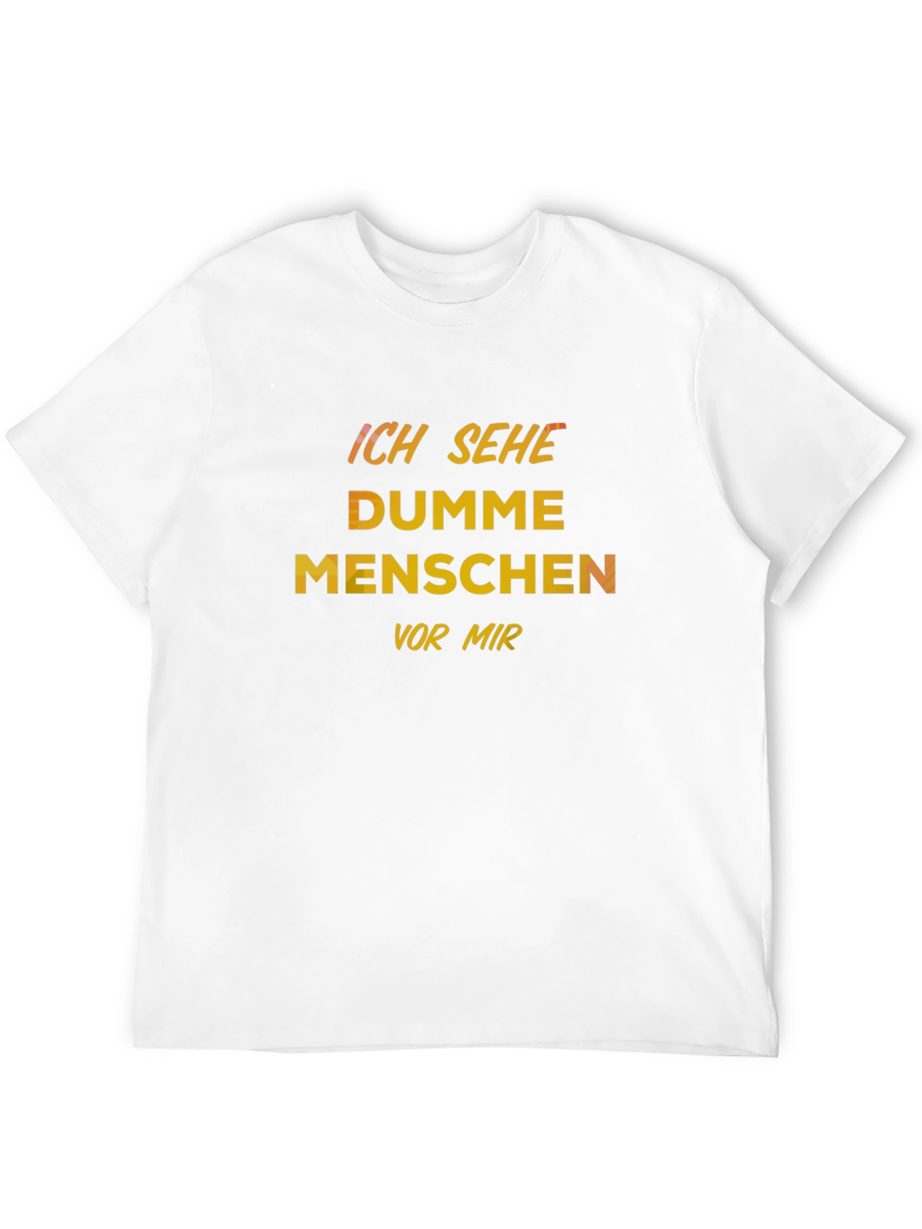 Camiseta Negra con Texto Veo Gente Tonta