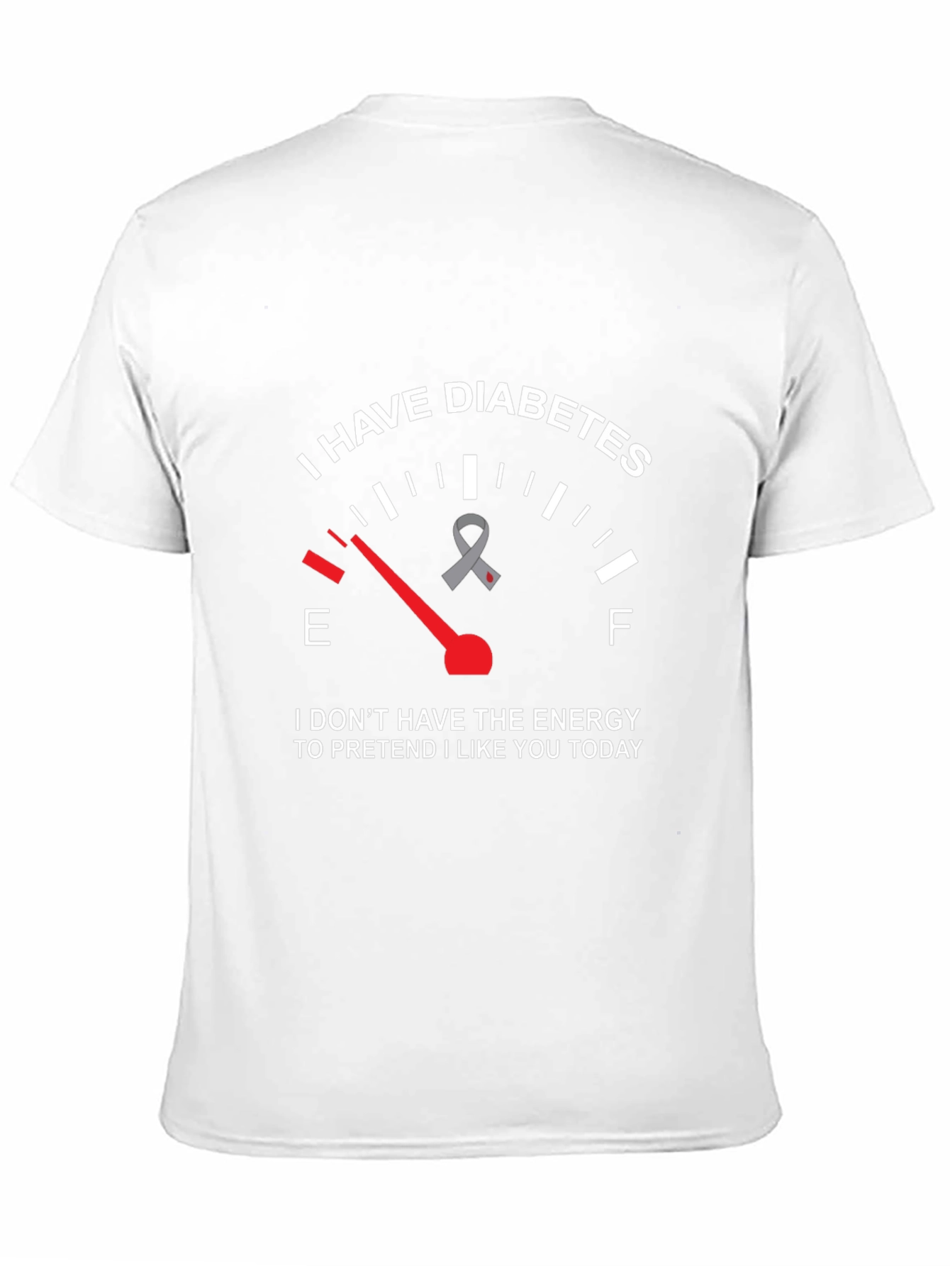 Camiseta: Diabetes y Energía Agotada