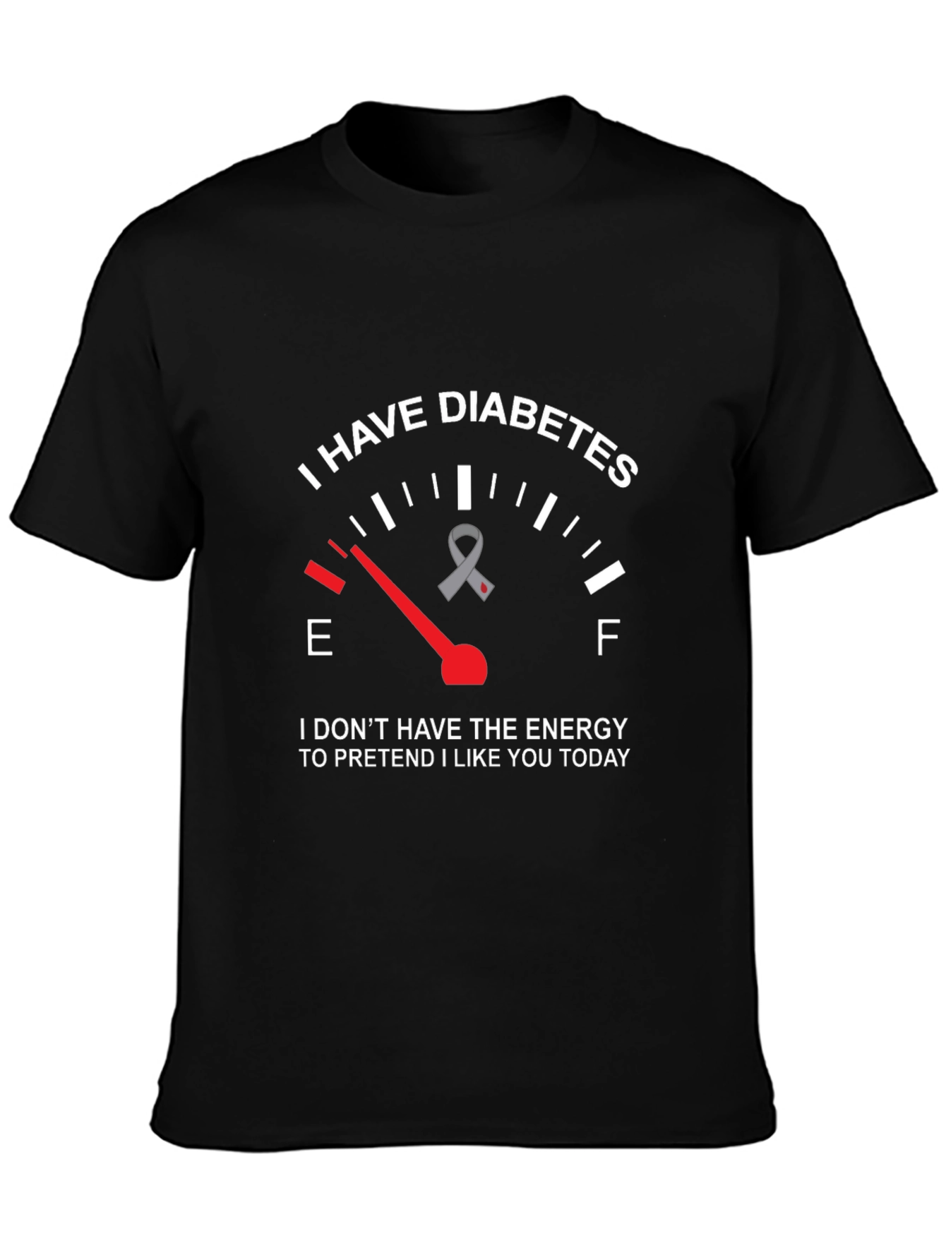 Camiseta: Diabetes y Energía Agotada