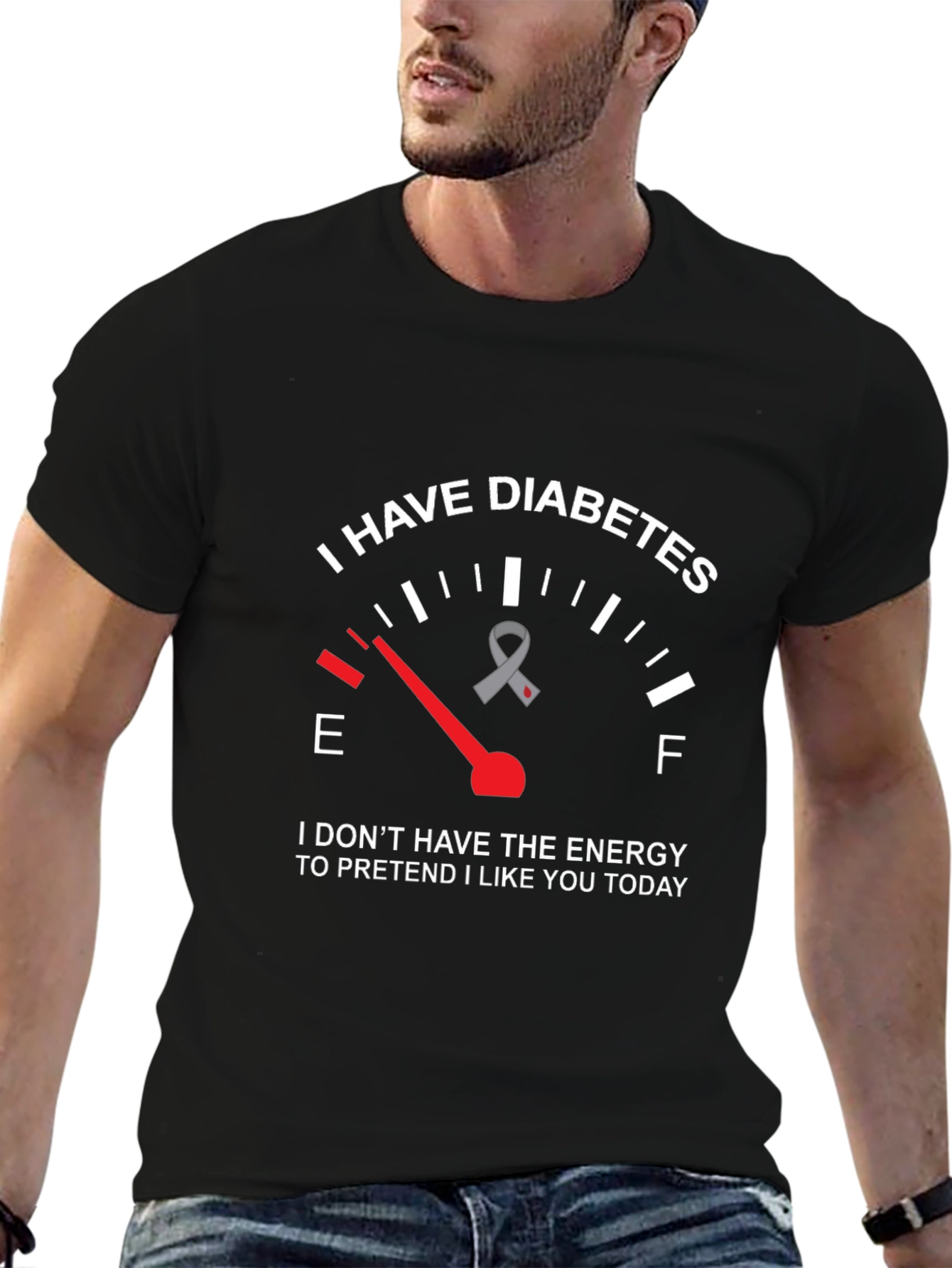 Camiseta: Diabetes y Energía Agotada
