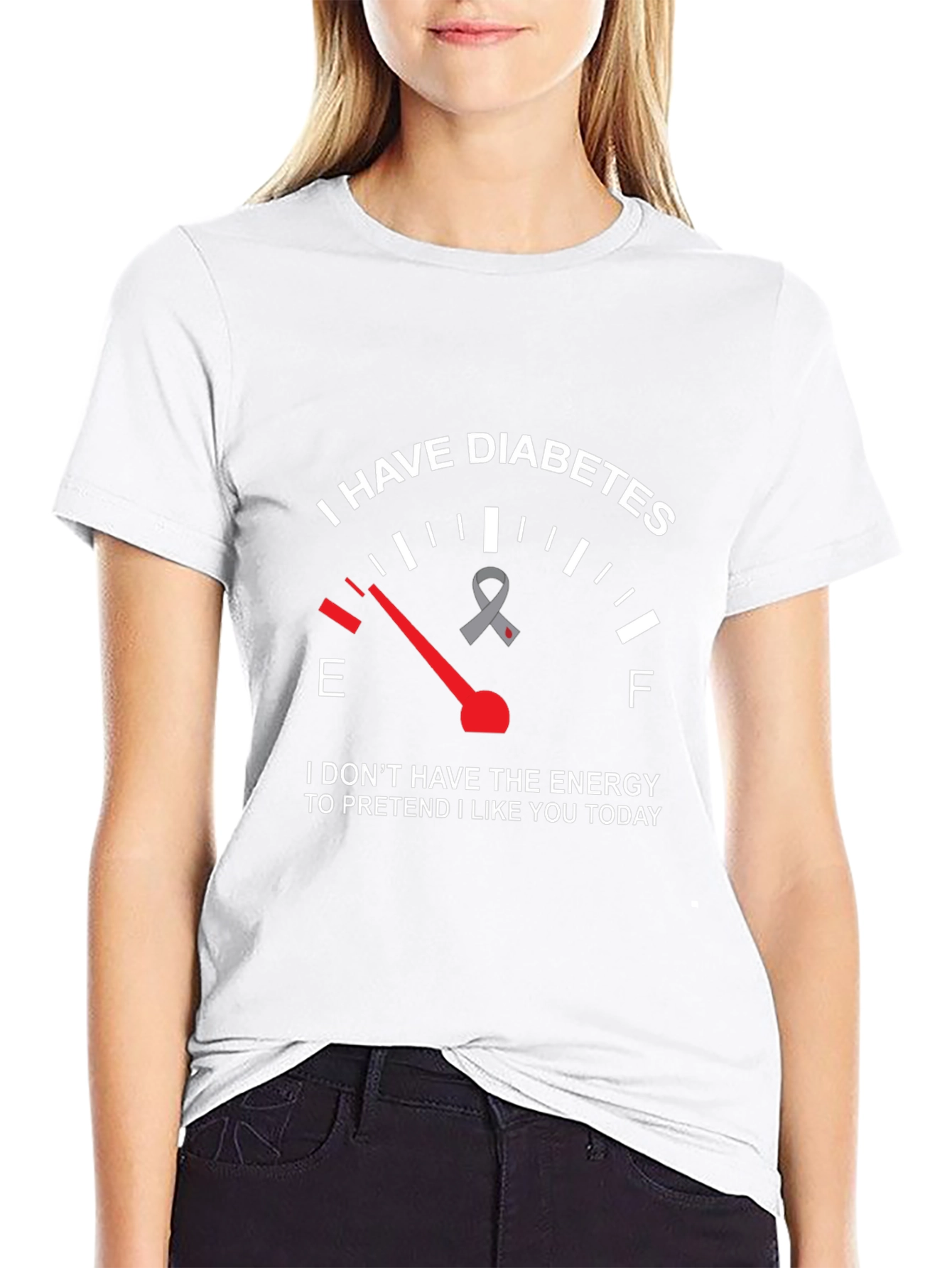 Camiseta: Diabetes y Energía Agotada