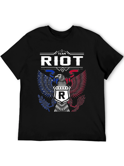 Camiseta Team Riot - Diseño Patriótico