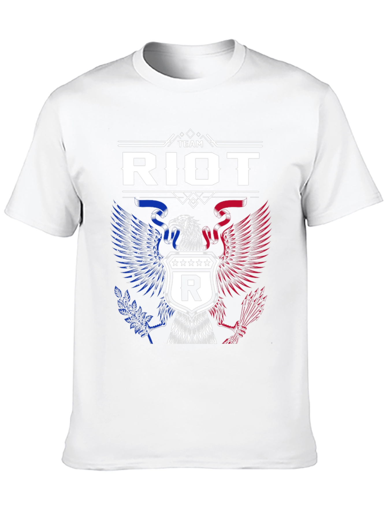 Camiseta Team Riot - Diseño Patriótico