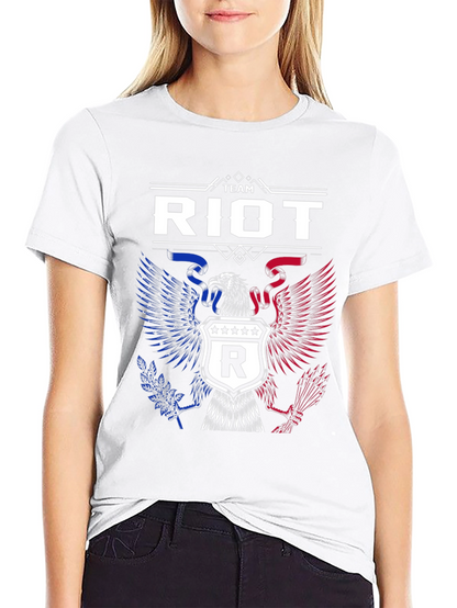 Camiseta Team Riot - Diseño Patriótico