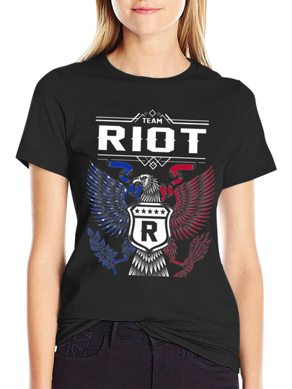 Camiseta Team Riot - Diseño Patriótico