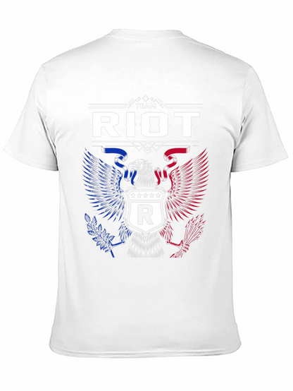 Camiseta Team Riot - Diseño Patriótico