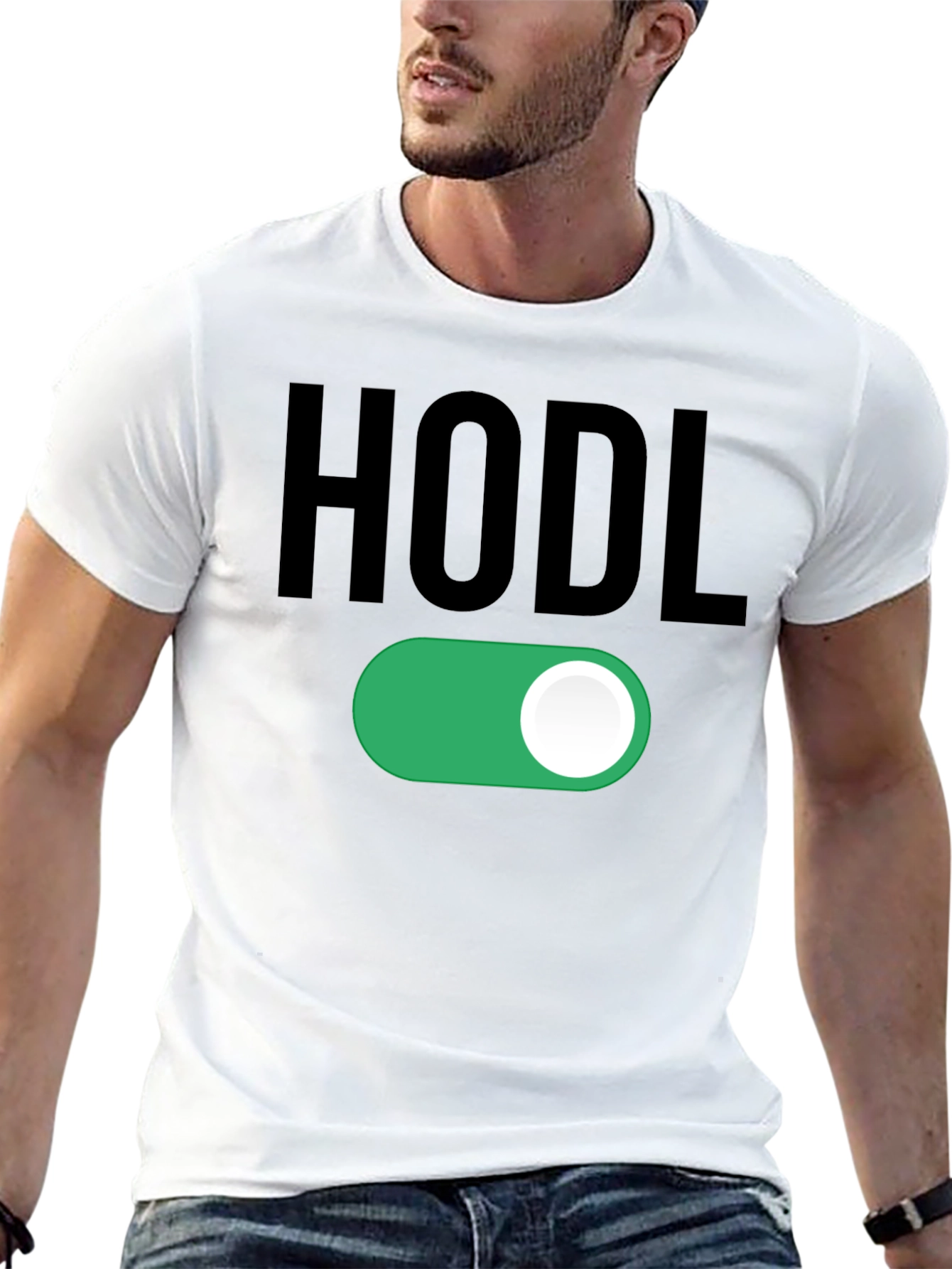 Camiseta HODL On - Diseño Cripto para Inversores