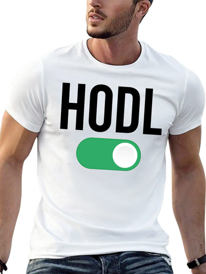 Camiseta HODL On - Diseño Cripto para Inversores