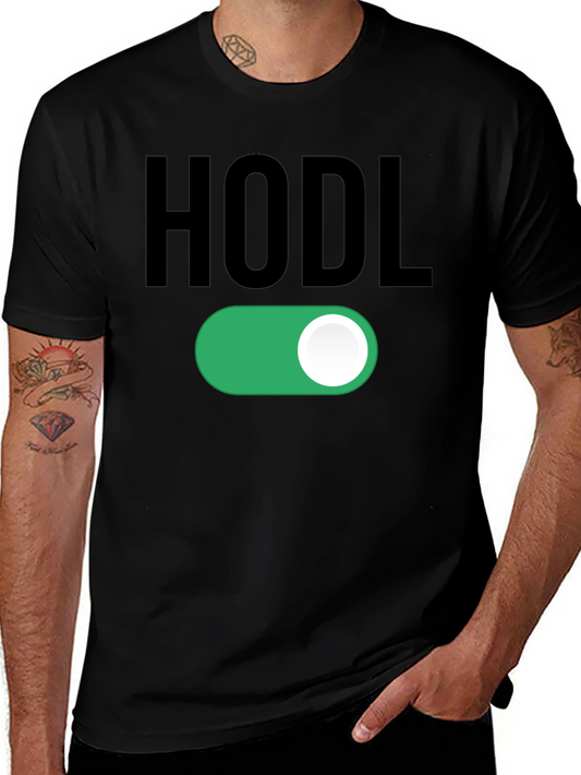 Camiseta HODL On - Diseño Cripto para Inversores