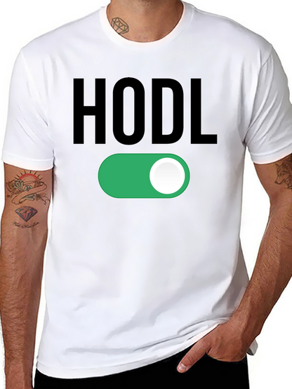 Camiseta HODL On - Diseño Cripto para Inversores