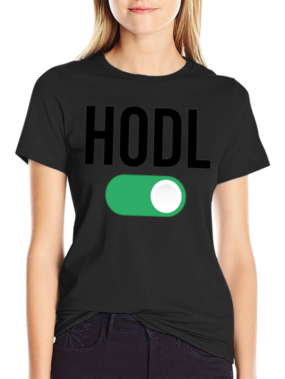 Camiseta HODL On - Diseño Cripto para Inversores