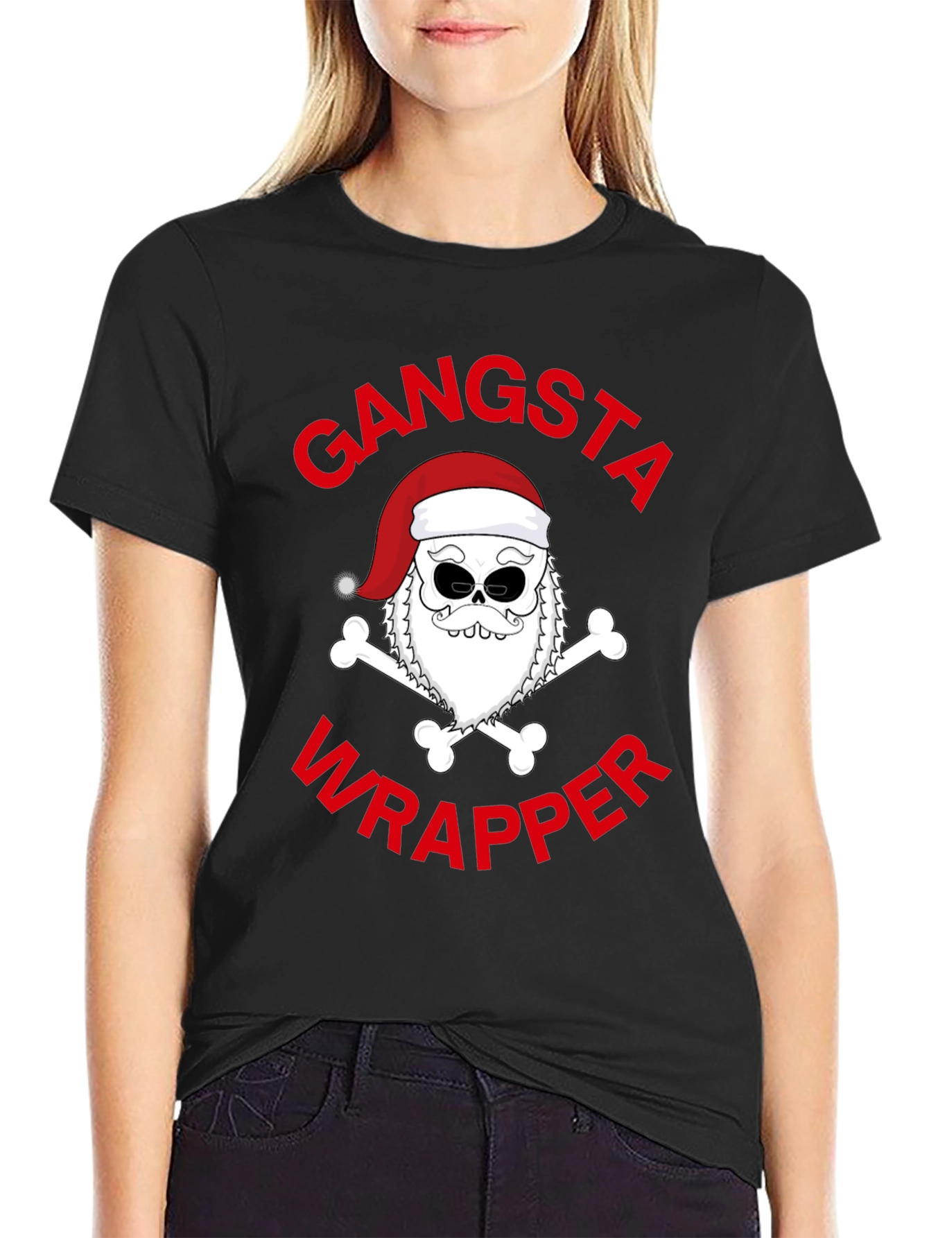 Camiseta Hombre Gangsta Wrapper