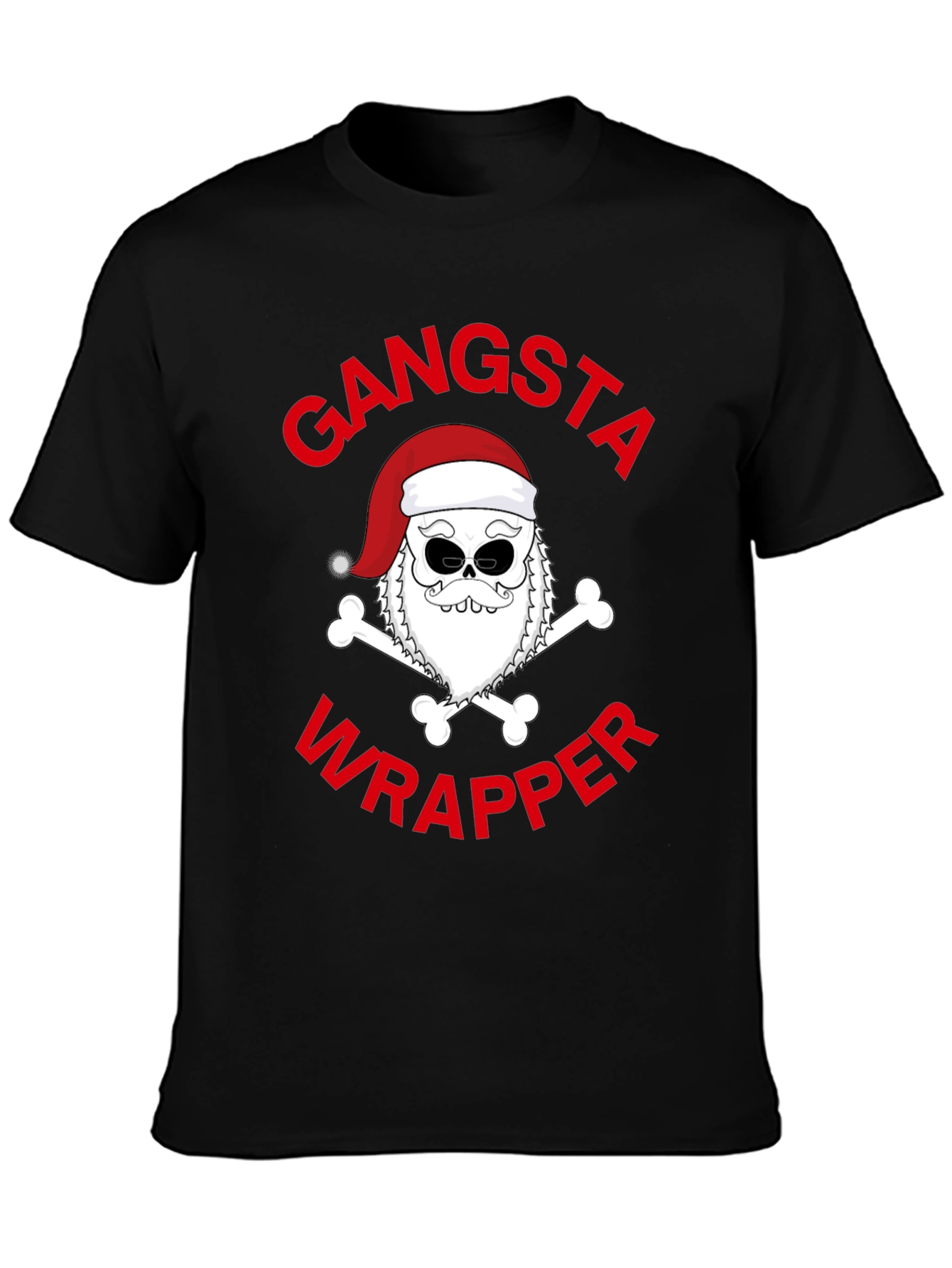 Camiseta Hombre Gangsta Wrapper