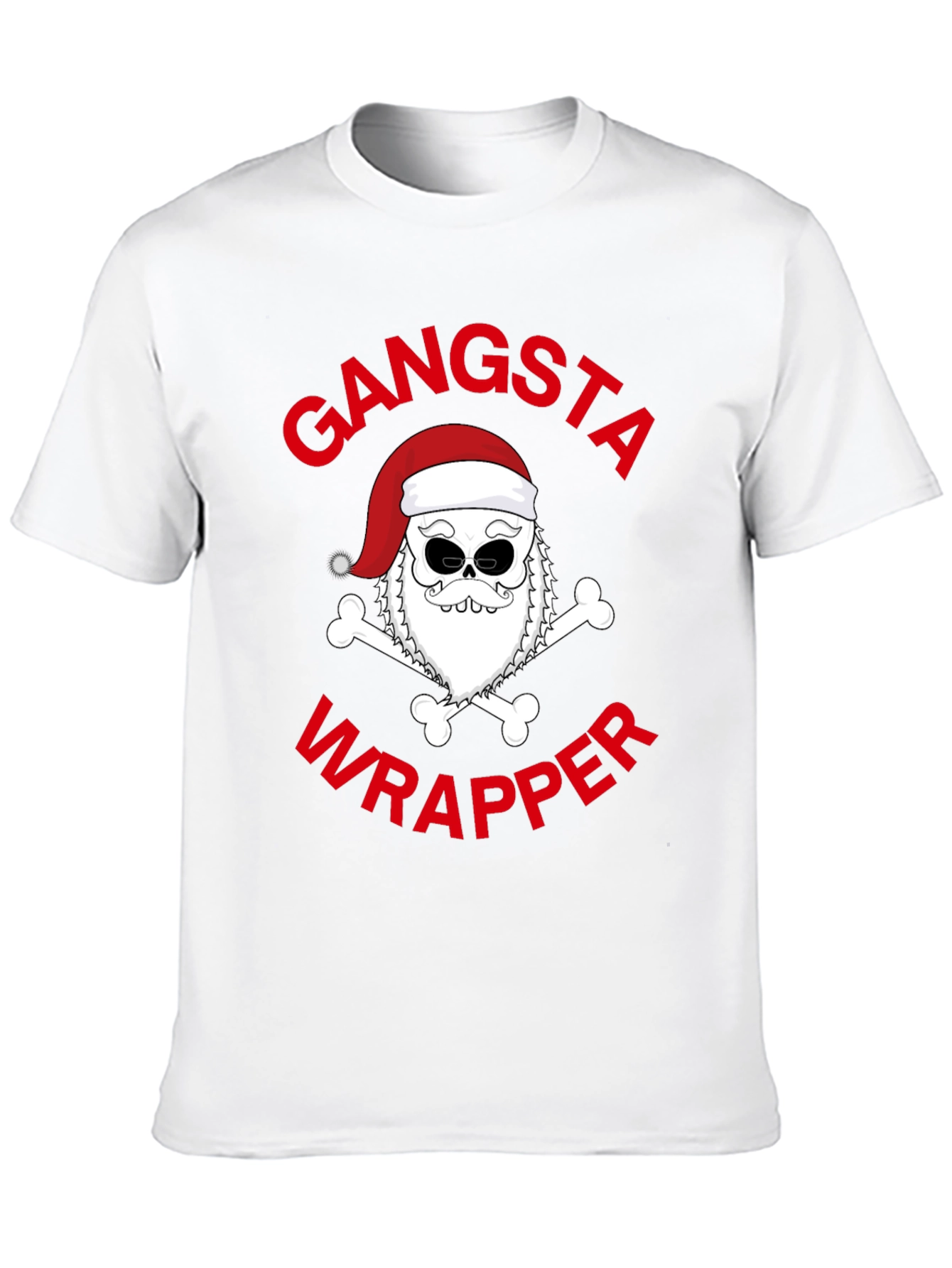Camiseta Hombre Gangsta Wrapper