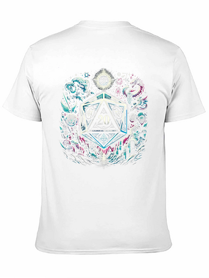 Camiseta Negra D20 Fantasía