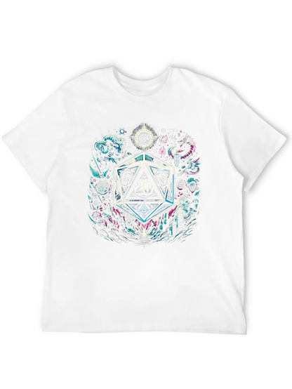 Camiseta Negra D20 Fantasía