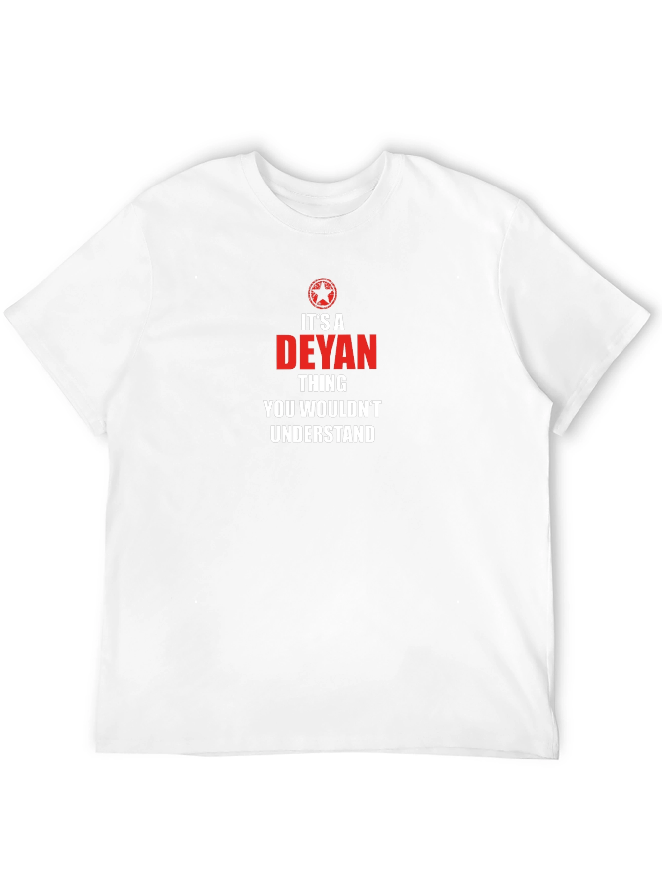Camiseta Negra: Es una cosa de DEYAN...