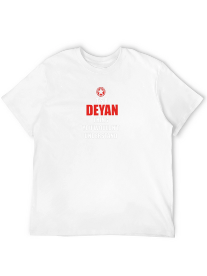 Camiseta Negra: Es una cosa de DEYAN...