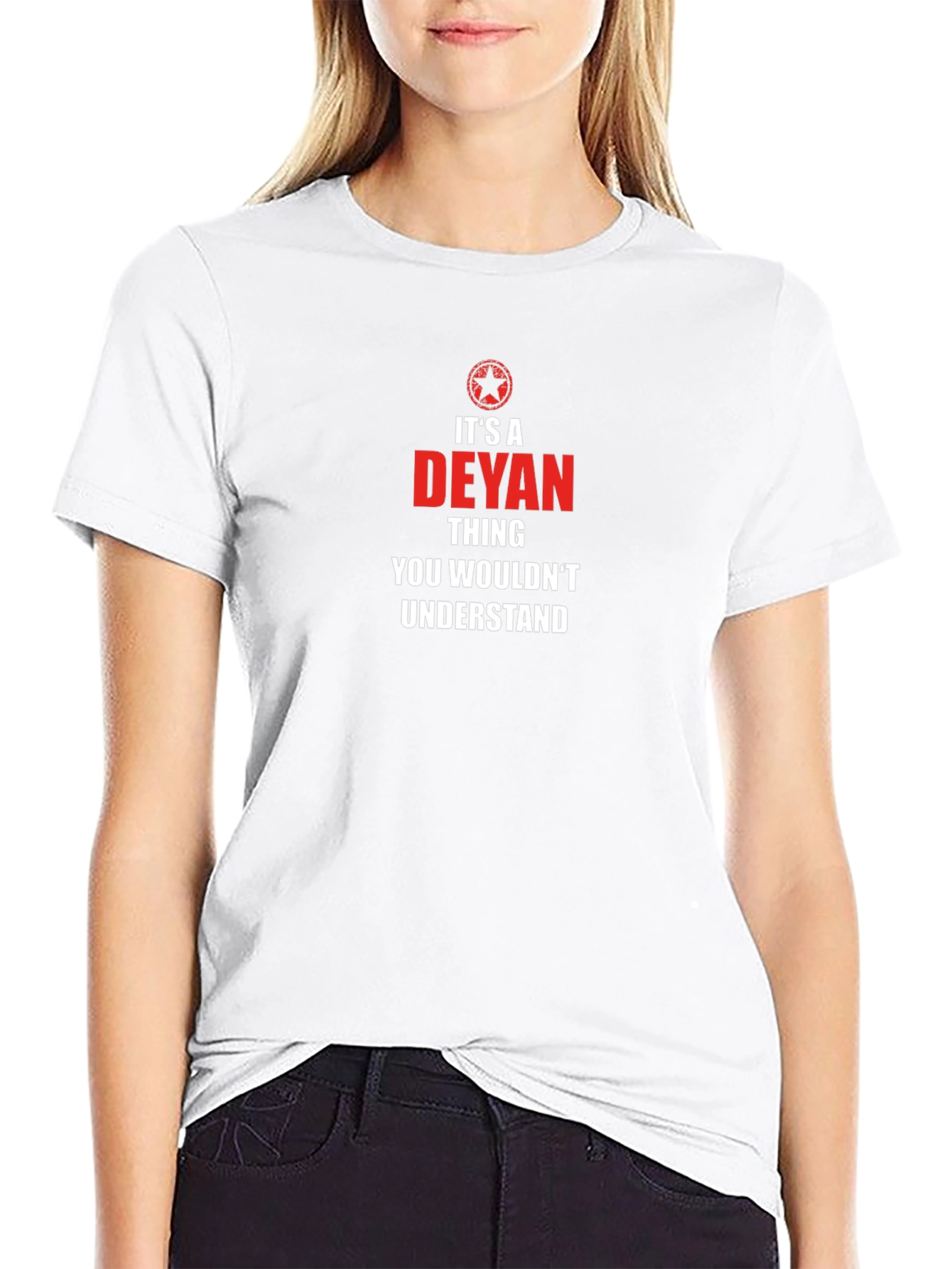 Camiseta Negra: Es una cosa de DEYAN...
